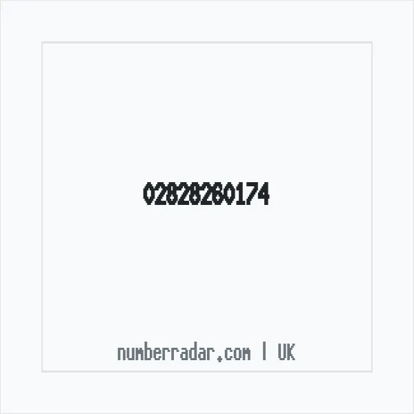 Reverse number check for +44 28 2826 0174 — who called me?