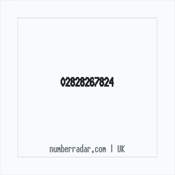 Reverse number check for +44 28 2826 7824 — who called me?