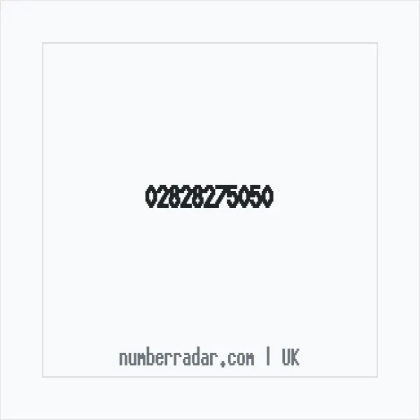 Reverse number check for +44 28 2827 5050 — who called me?