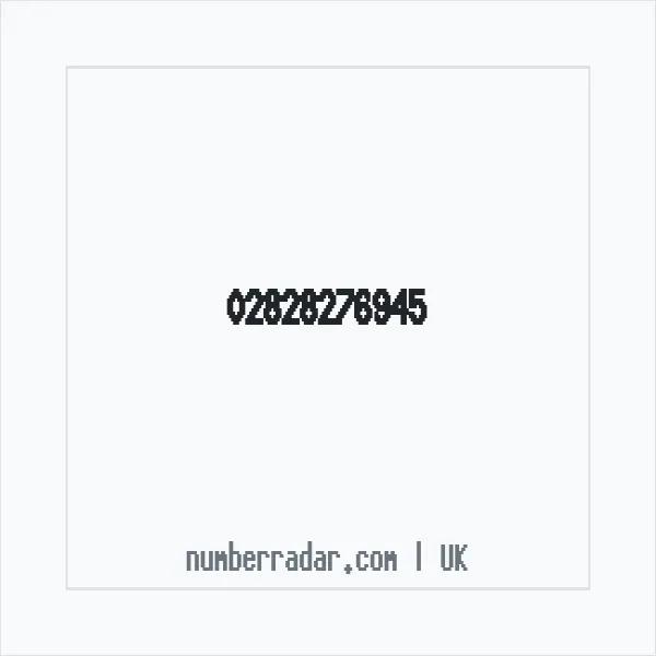 Reverse number check for +44 28 2827 6945 — who called me?