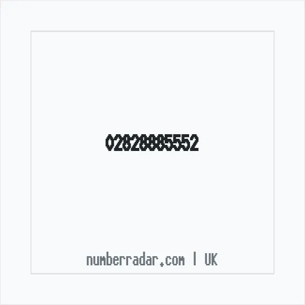 Reverse number check for +44 28 2888 5552 — who called me?