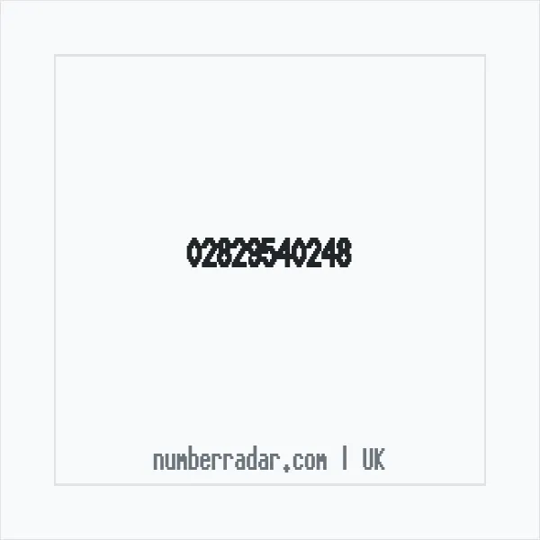 Reverse number check for +44 28 2954 0248 — who called me?