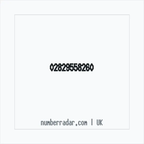 Reverse number check for +44 28 2955 8260 — who called me?