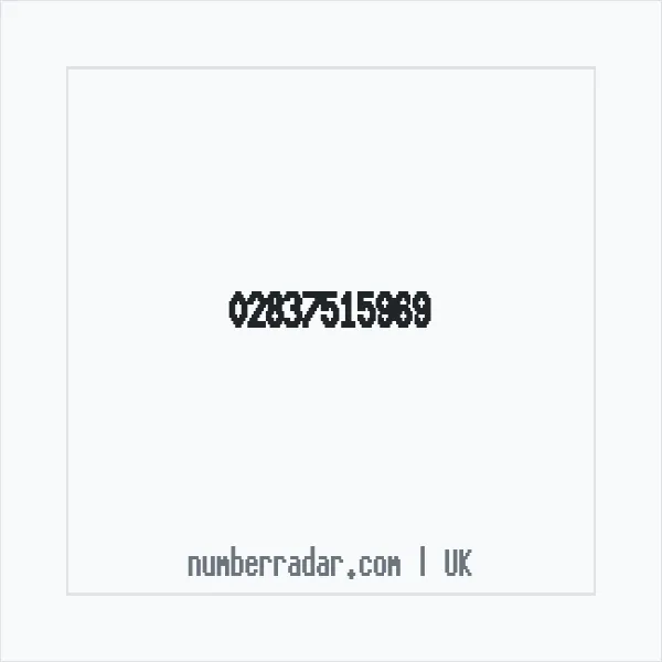 Reverse number check for +44 28 3751 5969 — who called me?