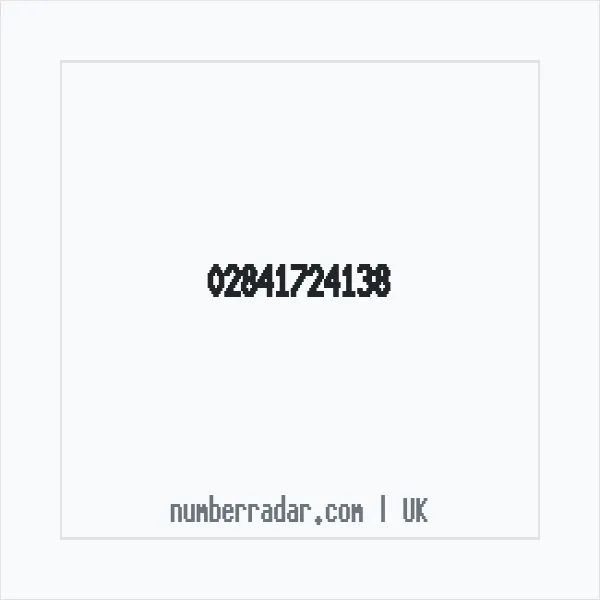 Reverse number check for +44 28 4172 4138 — who called me?