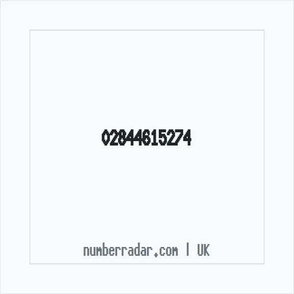 Reverse number check for +44 28 4461 5274 — who called me?
