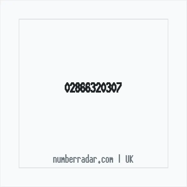 Reverse number check for +44 28 6632 0307 — who called me?