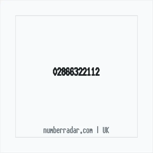 Reverse number check for +44 28 6632 2112 — who called me?