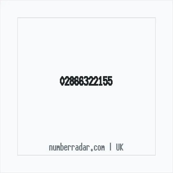 Reverse number check for +44 28 6632 2155 — who called me?