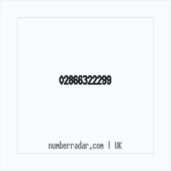 Reverse number check for +44 28 6632 2299 — who called me?