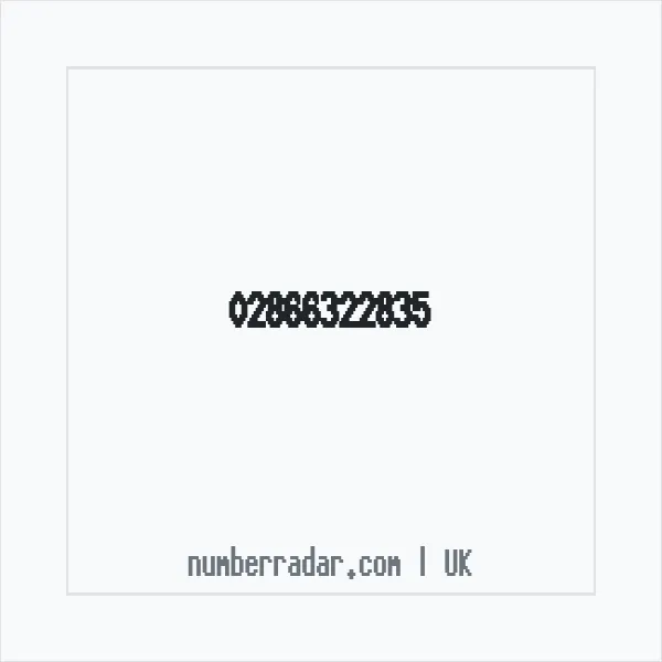 Reverse number check for +44 28 6632 2835 — who called me?