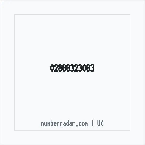 Reverse number check for +44 28 6632 3063 — who called me?