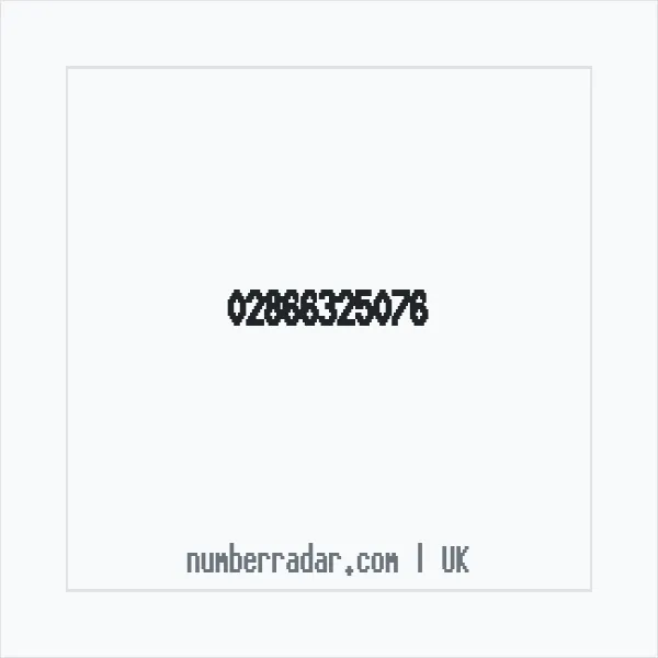 Reverse number check for +44 28 6632 5076 — who called me?