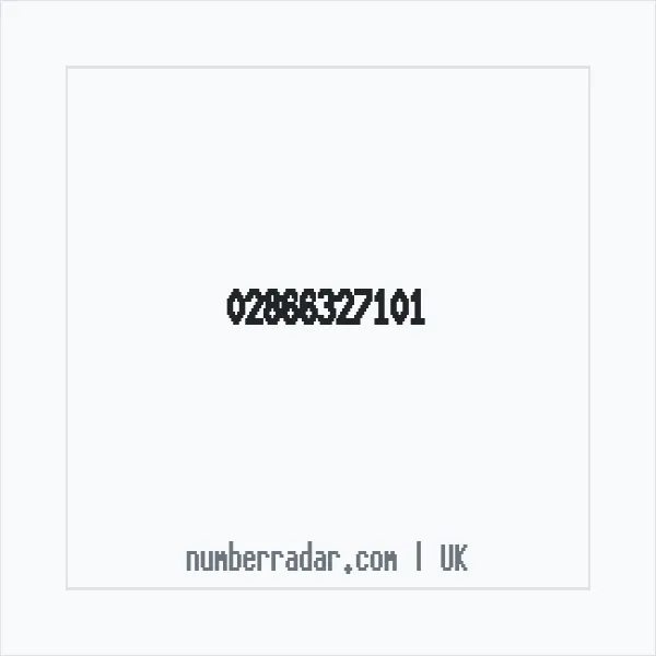 Reverse number check for +44 28 6632 7101 — who called me?