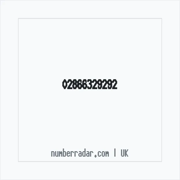 Reverse number check for +44 28 6632 9292 — who called me?