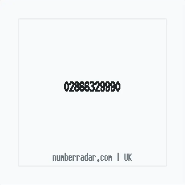 Reverse number check for +44 28 6632 9990 — who called me?