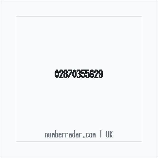 Reverse number check for +44 28 7035 5629 — who called me?