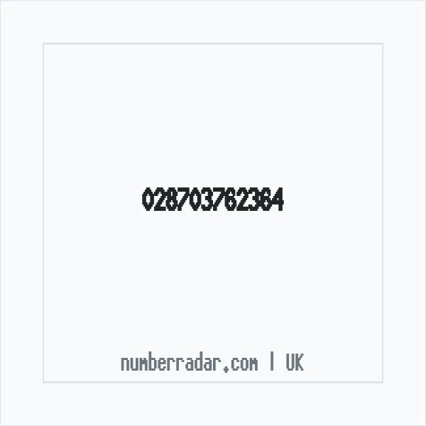 Reverse number check for +44 (2870) 376-236 — who called me?