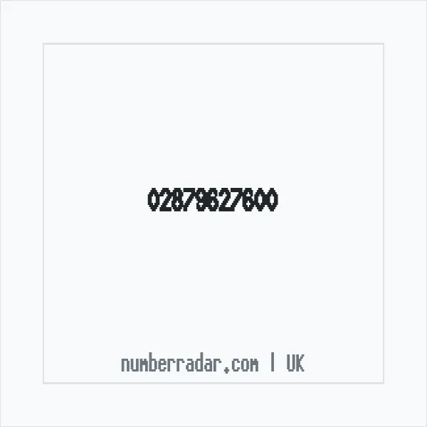 Reverse number check for +44 28 7962 7600 — who called me?