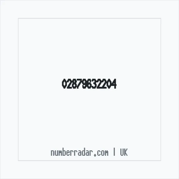 Reverse number check for +44 28 7963 2204 — who called me?