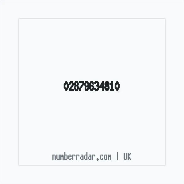 Reverse number check for +44 28 7963 4810 — who called me?