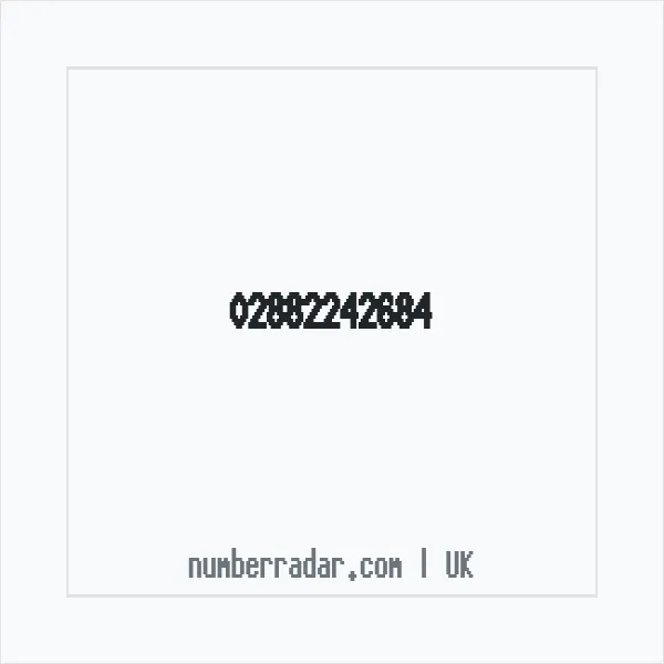 Reverse number check for +44 28 8224 2684 — who called me?