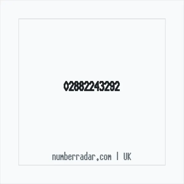 Reverse number check for +44 28 8224 3292 — who called me?