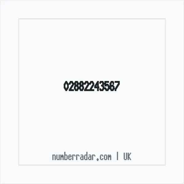 Reverse number check for +44 28 8224 3567 — who called me?