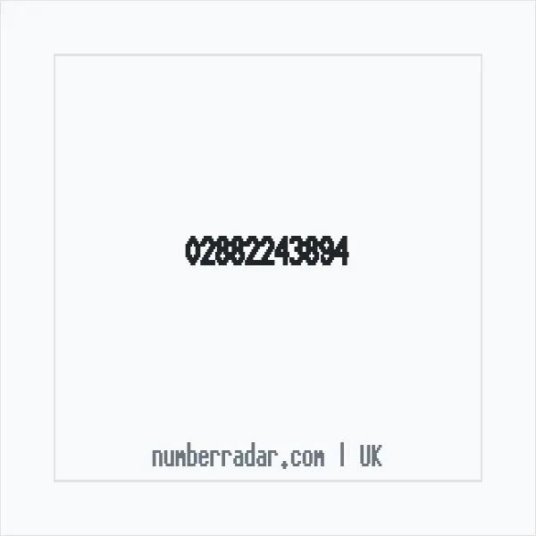 Reverse number check for +44 28 8224 3894 — who called me?
