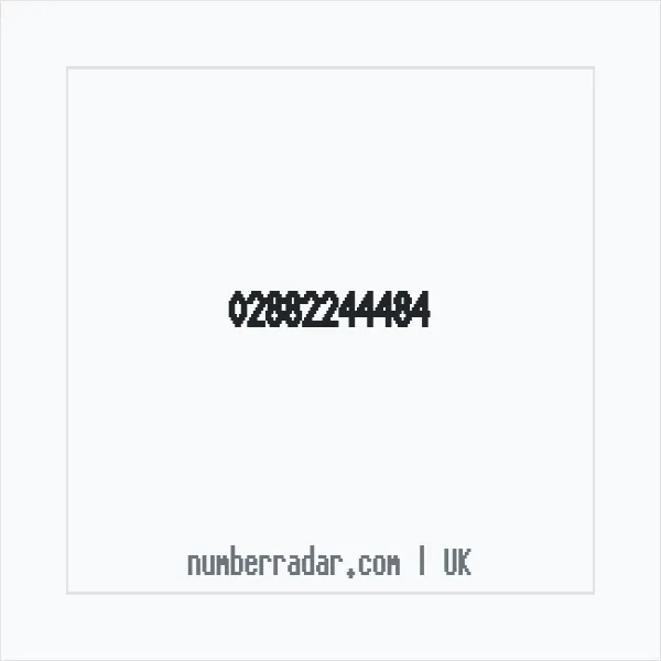 Reverse number check for +44 28 8224 4484 — who called me?