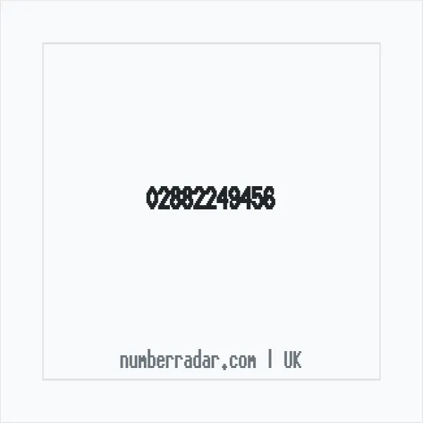 Reverse number check for +44 28 8224 9456 — who called me?