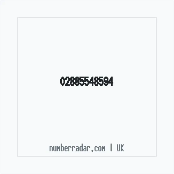 Reverse number check for +44 28 8554 8594 — who called me?