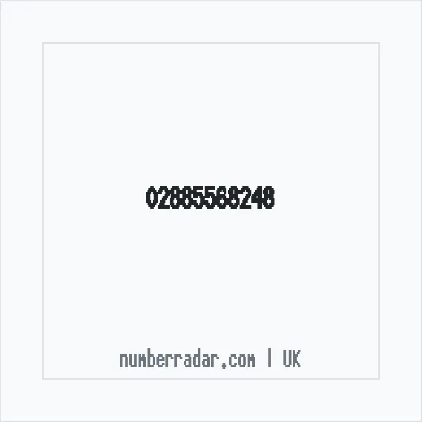 Reverse number check for +44 28 8556 8248 — who called me?