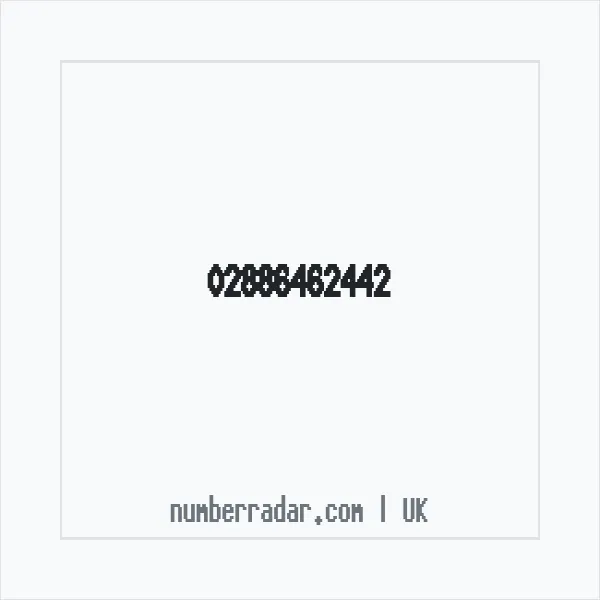 Reverse number check for +44 28 8646 2442 — who called me?