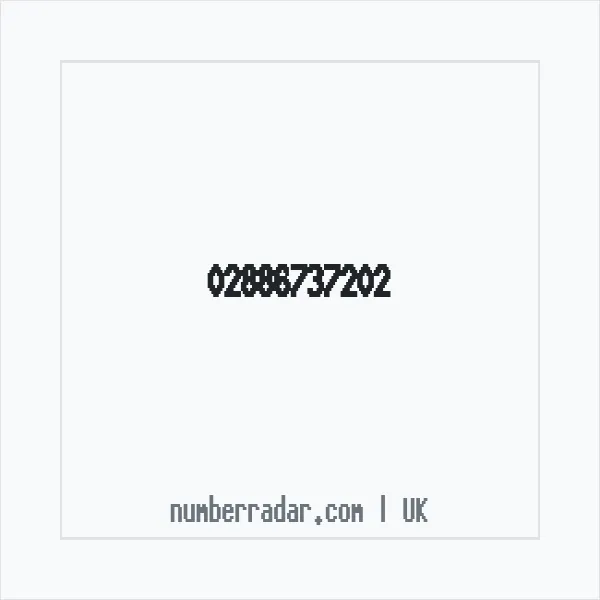 Reverse number check for +44 28 8673 7202 — who called me?