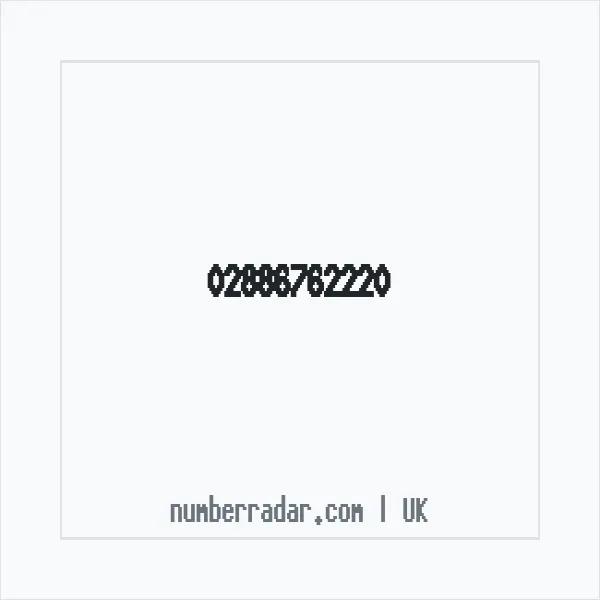 Reverse number check for +44 28 8676 2220 — who called me?