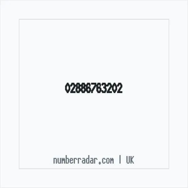 Reverse number check for +44 28 8676 3202 — who called me?