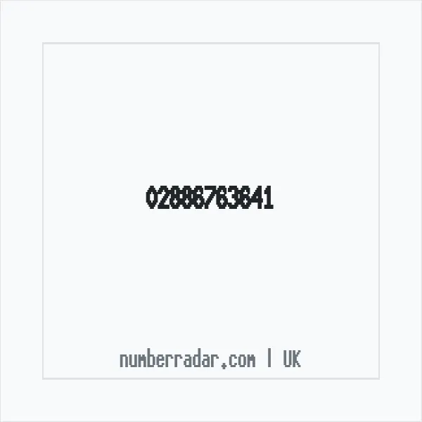 Reverse number check for +44 28 8676 3641 — who called me?