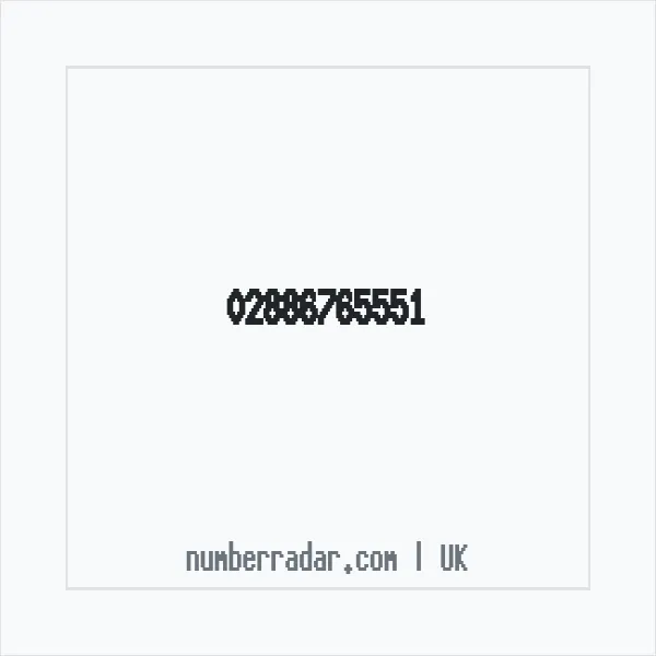 Reverse number check for +44 28 8676 5551 — who called me?