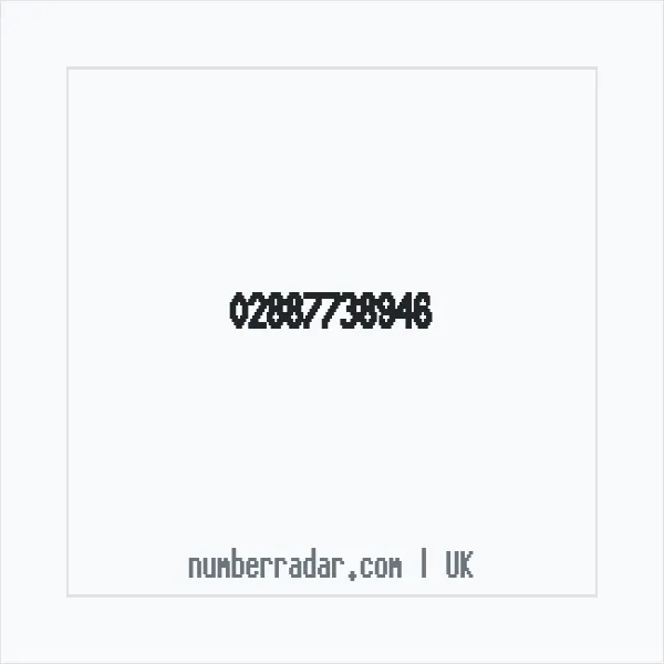 Reverse number check for +44 28 8773 8946 — who called me?