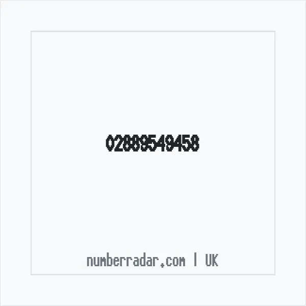 Reverse number check for +44 28 8954 9458 — who called me?