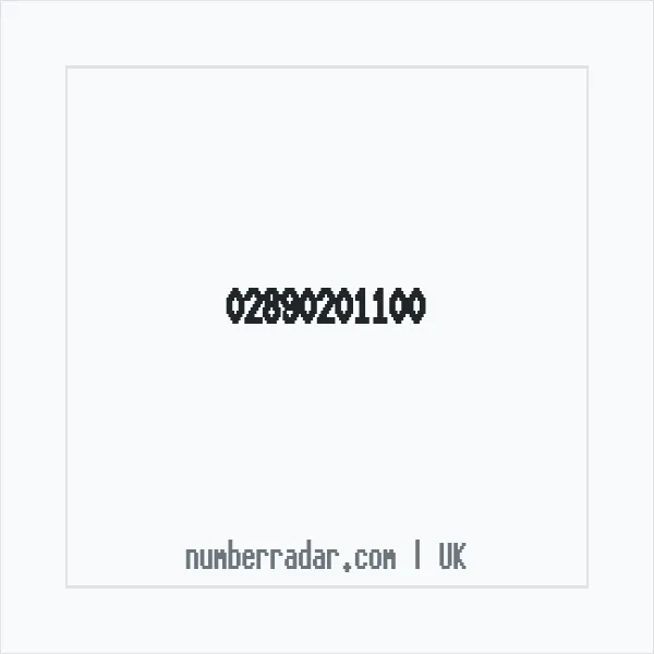 Reverse number check for +44 28 9020 1100 — who called me?