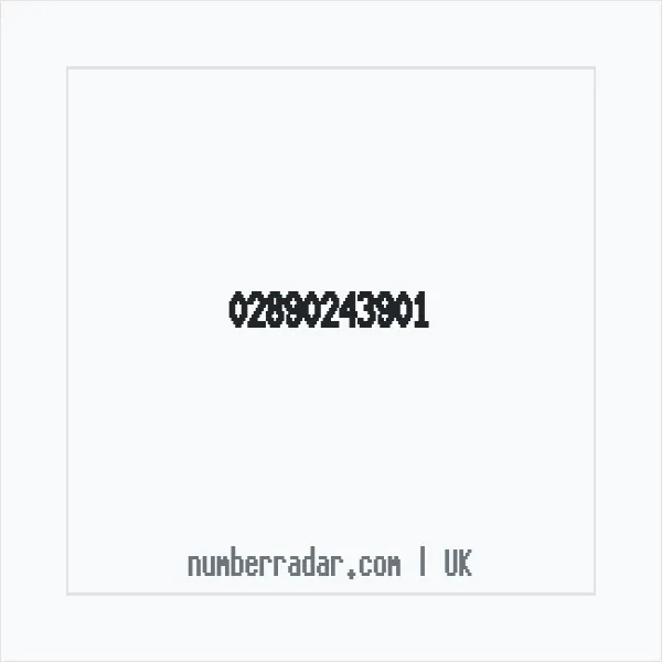 Reverse number check for +44 28 9024 3901 — who called me?