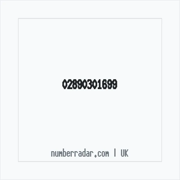 Reverse number check for +44 28 9030 1699 — who called me?