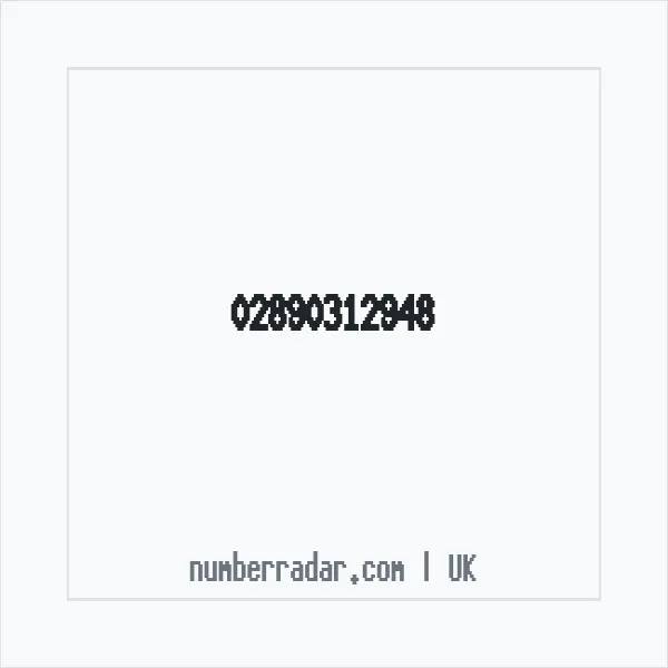 Reverse number check for +44 28 9031 2948 — who called me?