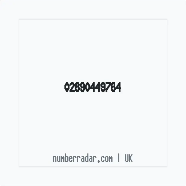 Reverse number check for +44 28 9044 9764 — who called me?