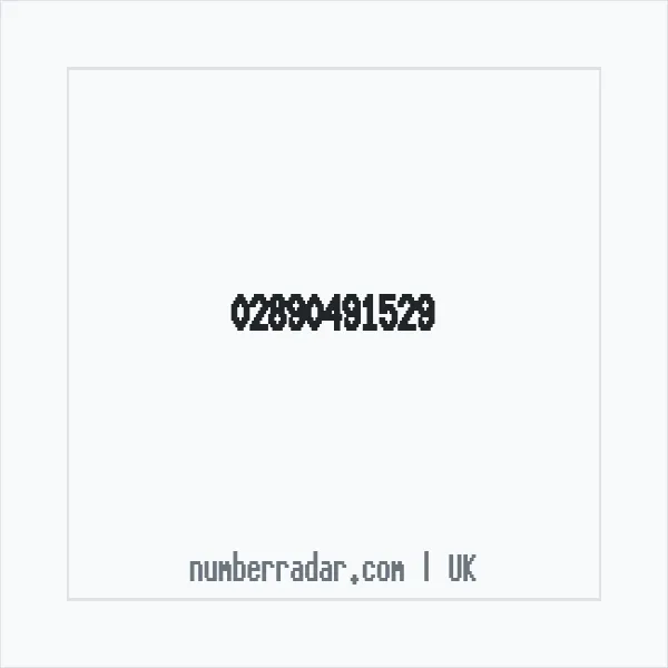 Reverse number check for +44 28 9049 1529 — who called me?
