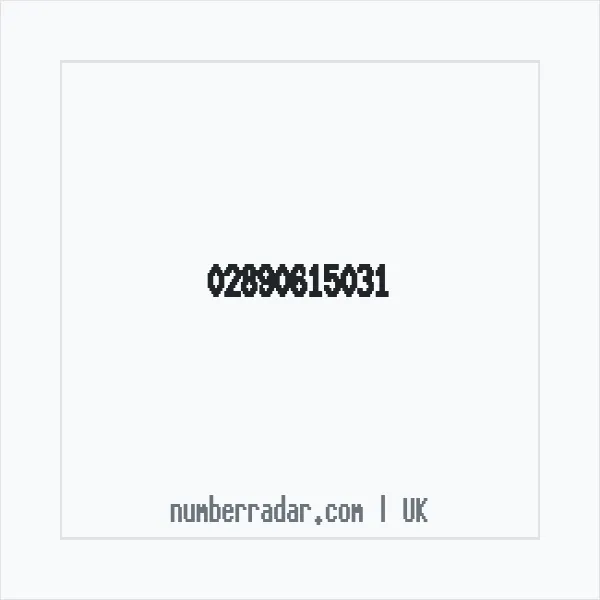 Reverse number check for +44 28 9061 5031 — who called me?