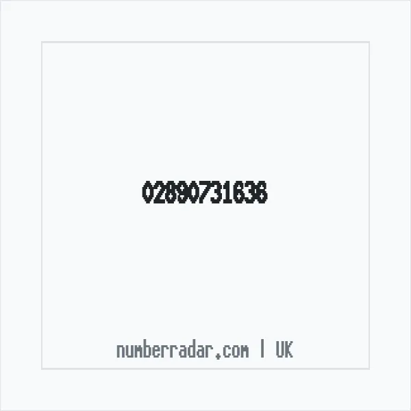 Reverse number check for +44 28 9073 1636 — who called me?