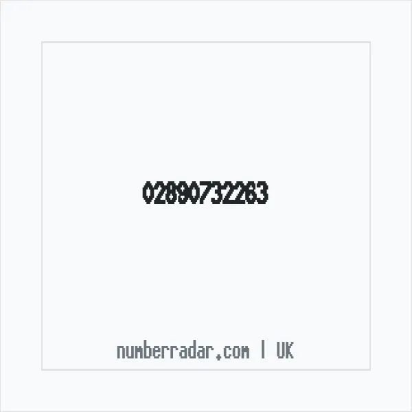Reverse number check for +44 28 9073 2263 — who called me?